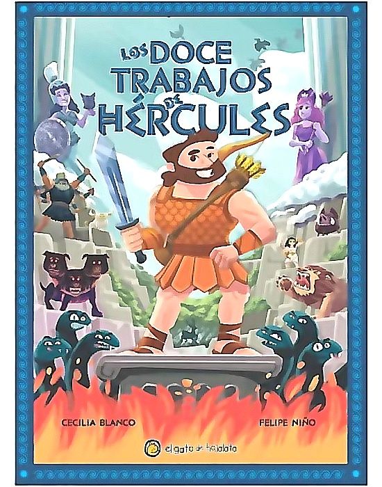 Libro Los 12 Trabajos De Hercules -