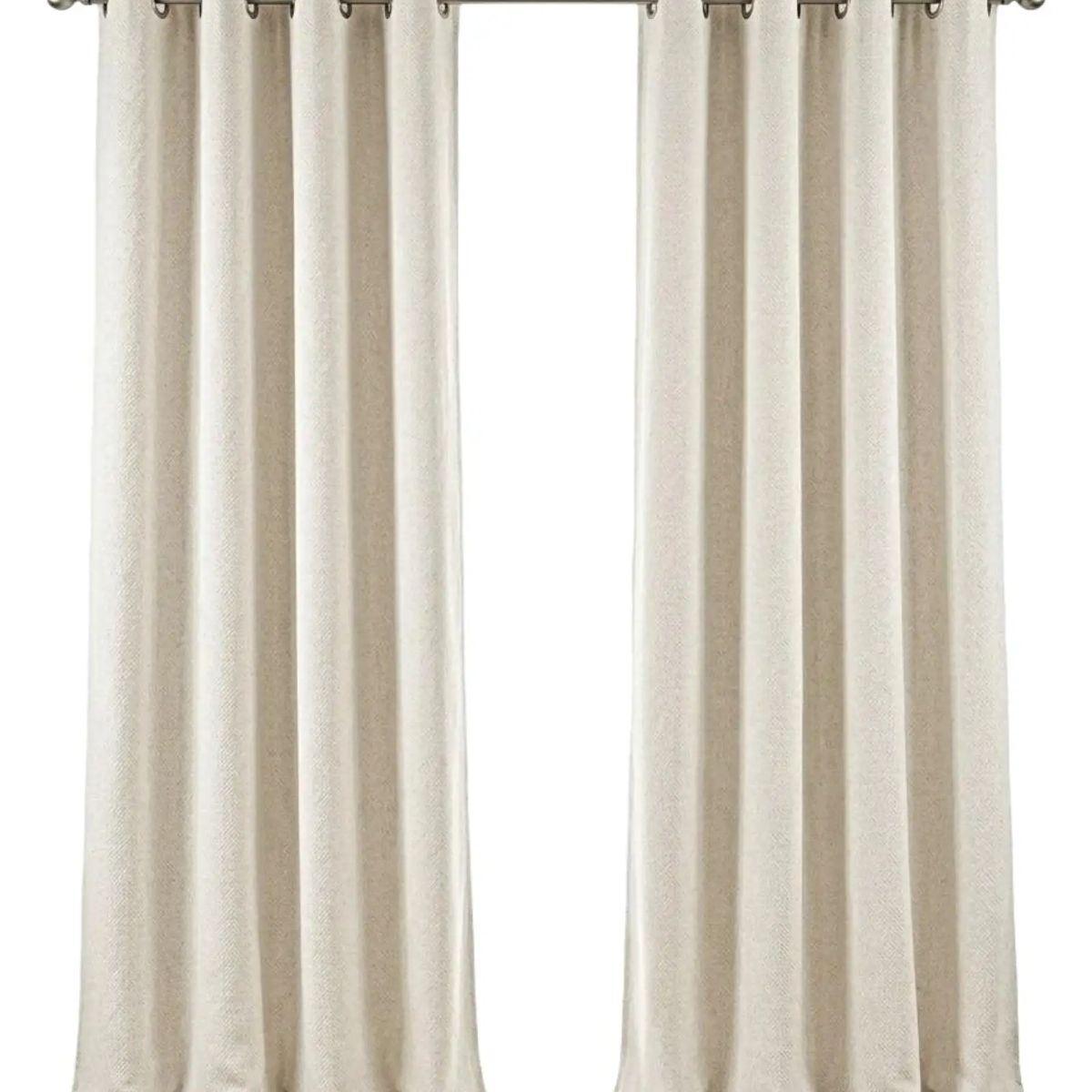 GENERICO - CORTINAS BLACKOUT PREMIUM DE TELA  BEIGE CLARO