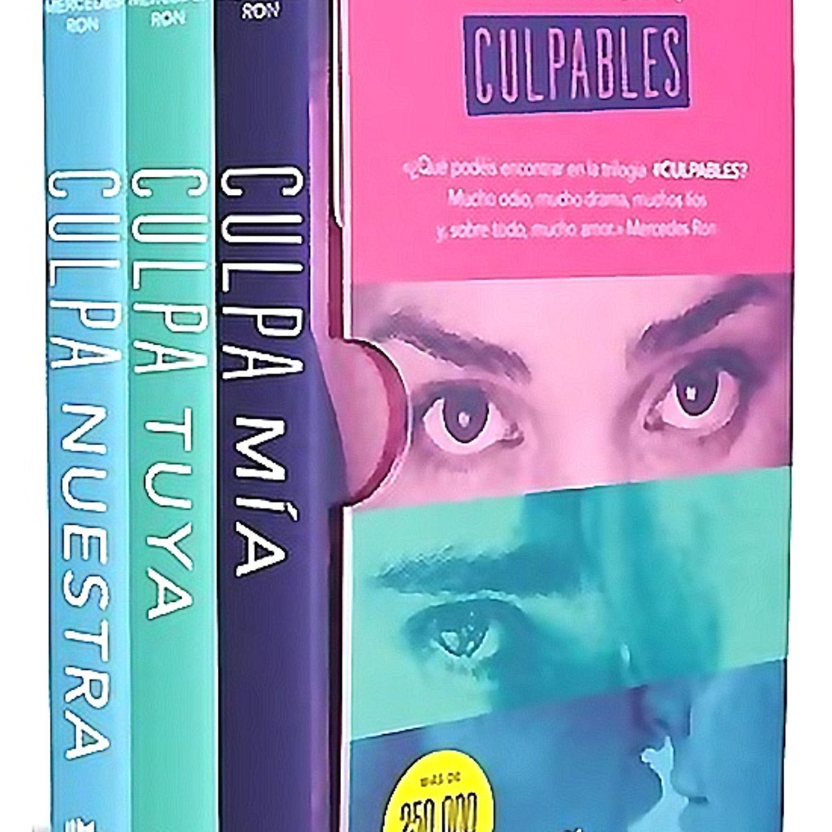 B DE BOLSILLO - Libro Estuche Trilogía Culpables (Culpables) - Mercedes Ron