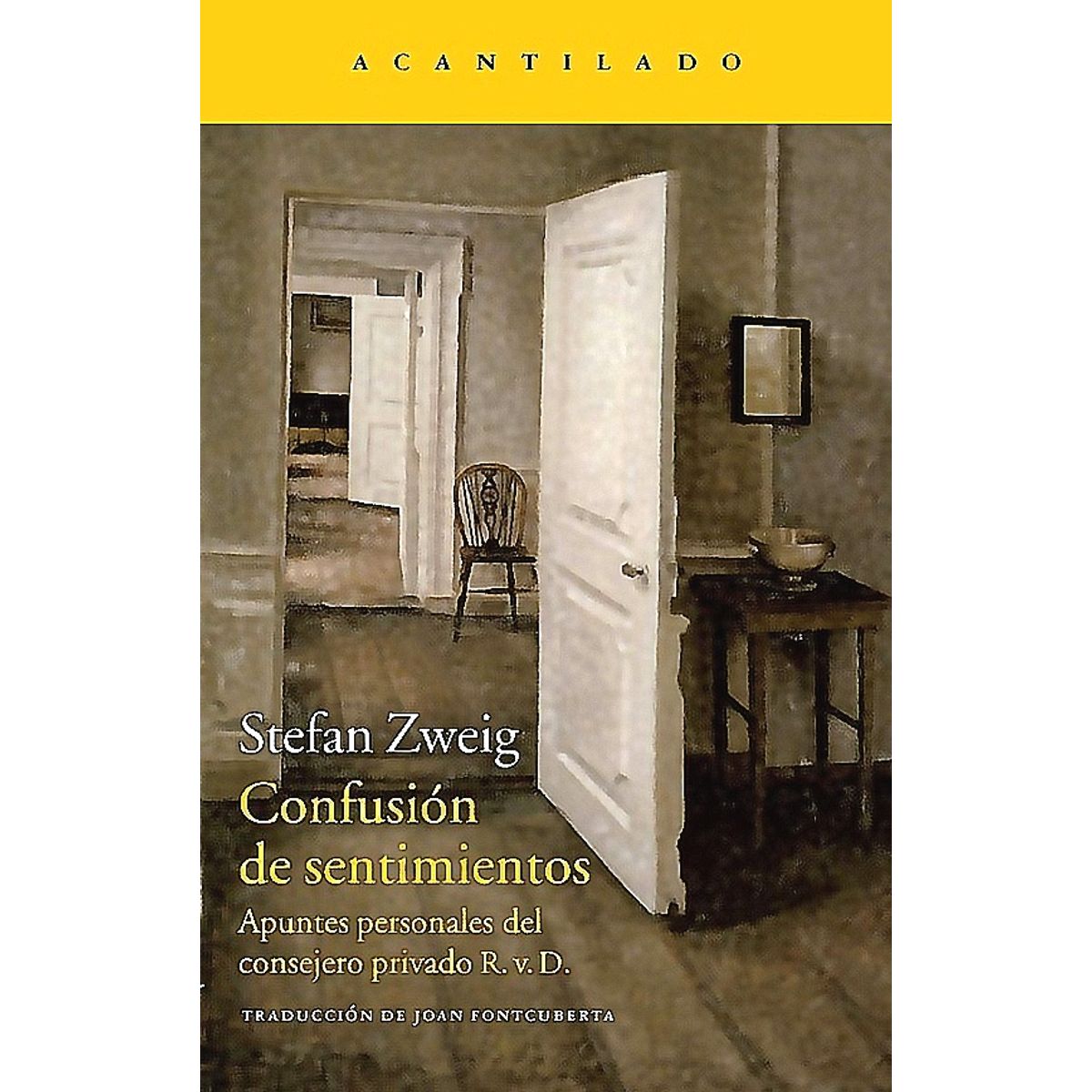 GENERICO - Libro Confusión De Sentimientos - Stefan Zweig