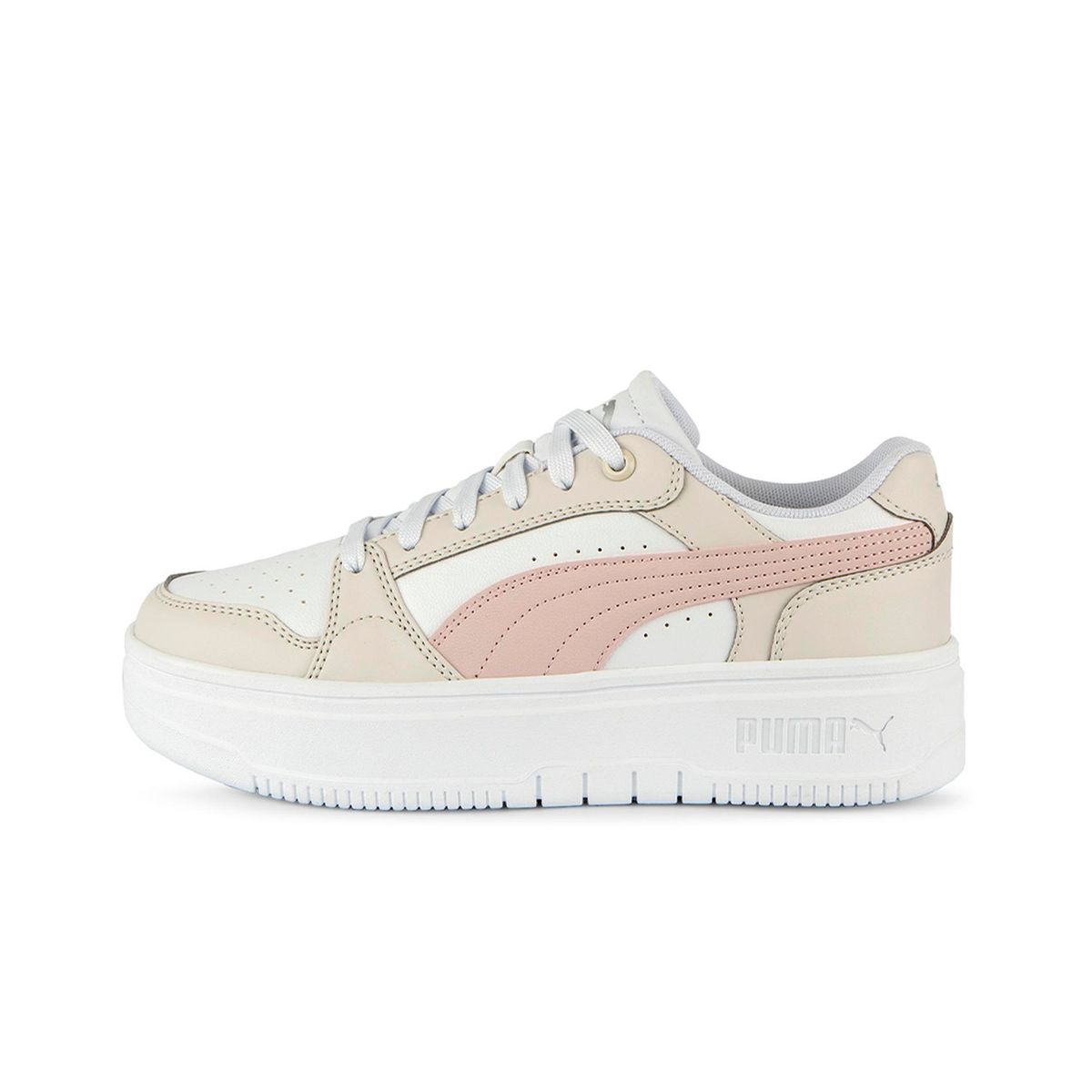 PUMA - Zapatillas Urbanas Mujer Puma Rebound Femme Low Blanco
