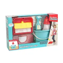 GENERICO - Set De Aseo Infantil Juguete Limpieza Con Escoba Y Mopa
