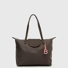 BUBBA - Tote Mónaco Brown Essentials