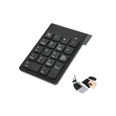 GENERICO - Teclado Numerico Inalambrico 2.4 Ghz Con Retroceso Aaa Color Del Teclado Negro
