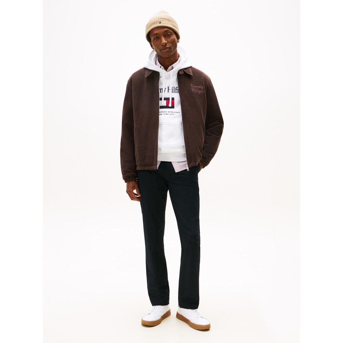 TOMMY HILFIGER - Pantalón Chino Denton Straight Fit Azul Tommy Hilfiger