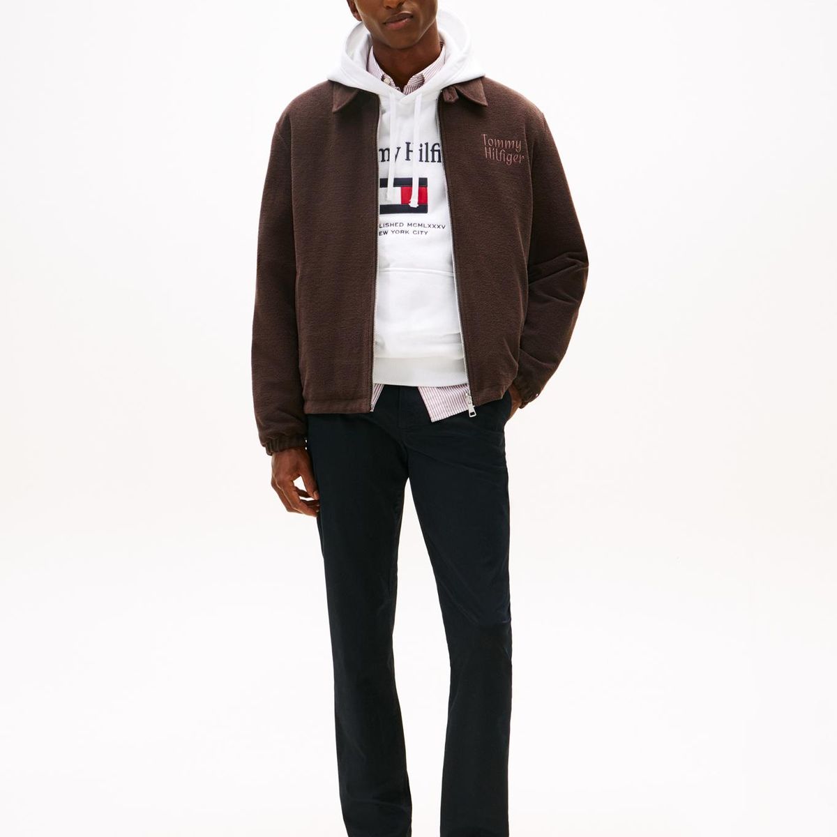 TOMMY HILFIGER - Pantalón Chino Denton Straight Fit Azul Tommy Hilfiger