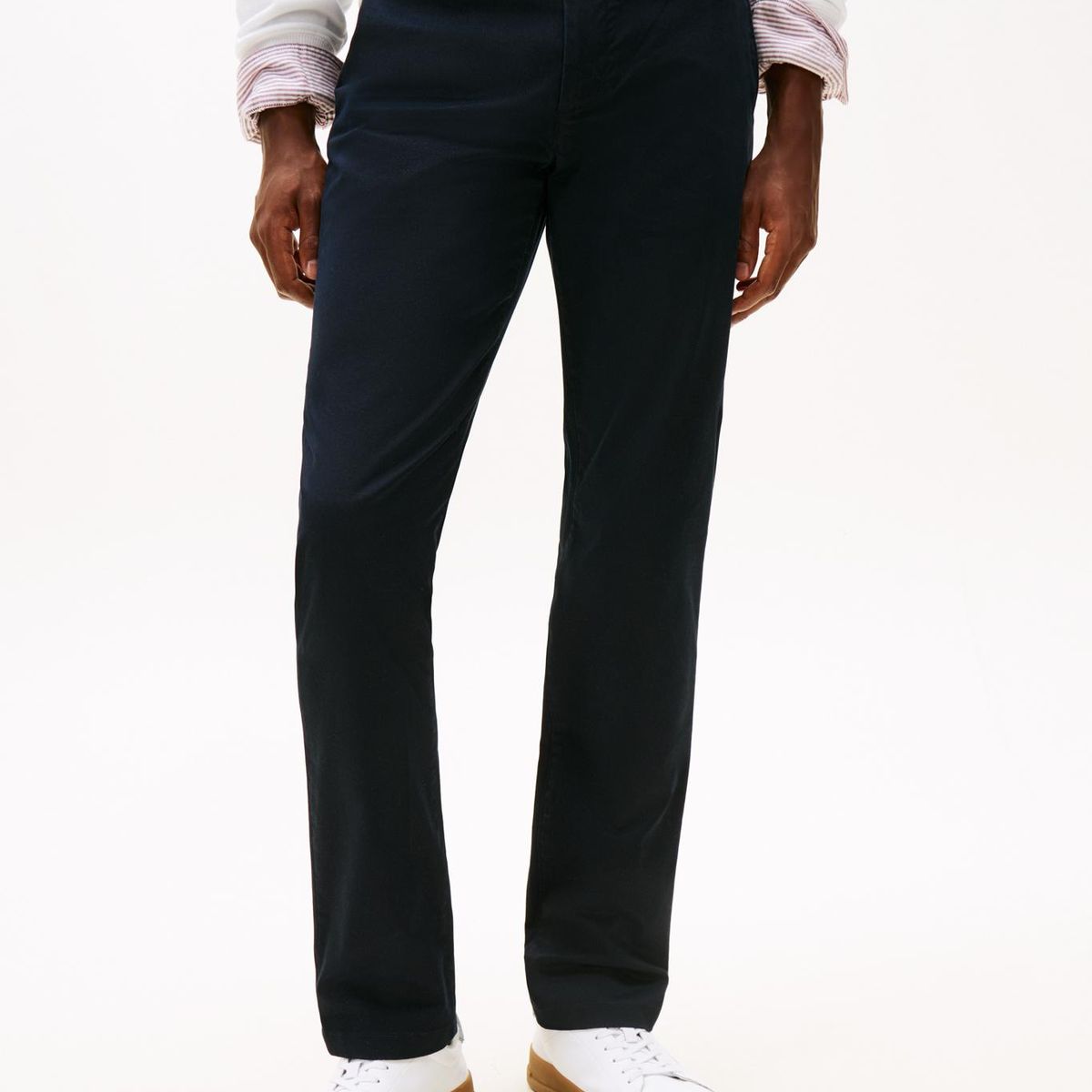 TOMMY HILFIGER - Pantalón Chino Denton Straight Fit Azul Tommy Hilfiger