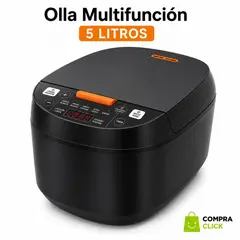 MOVI - Olla Multiuso 3 en 1 (Inteligente - Multifuncional -Antiadherente) 5 LT