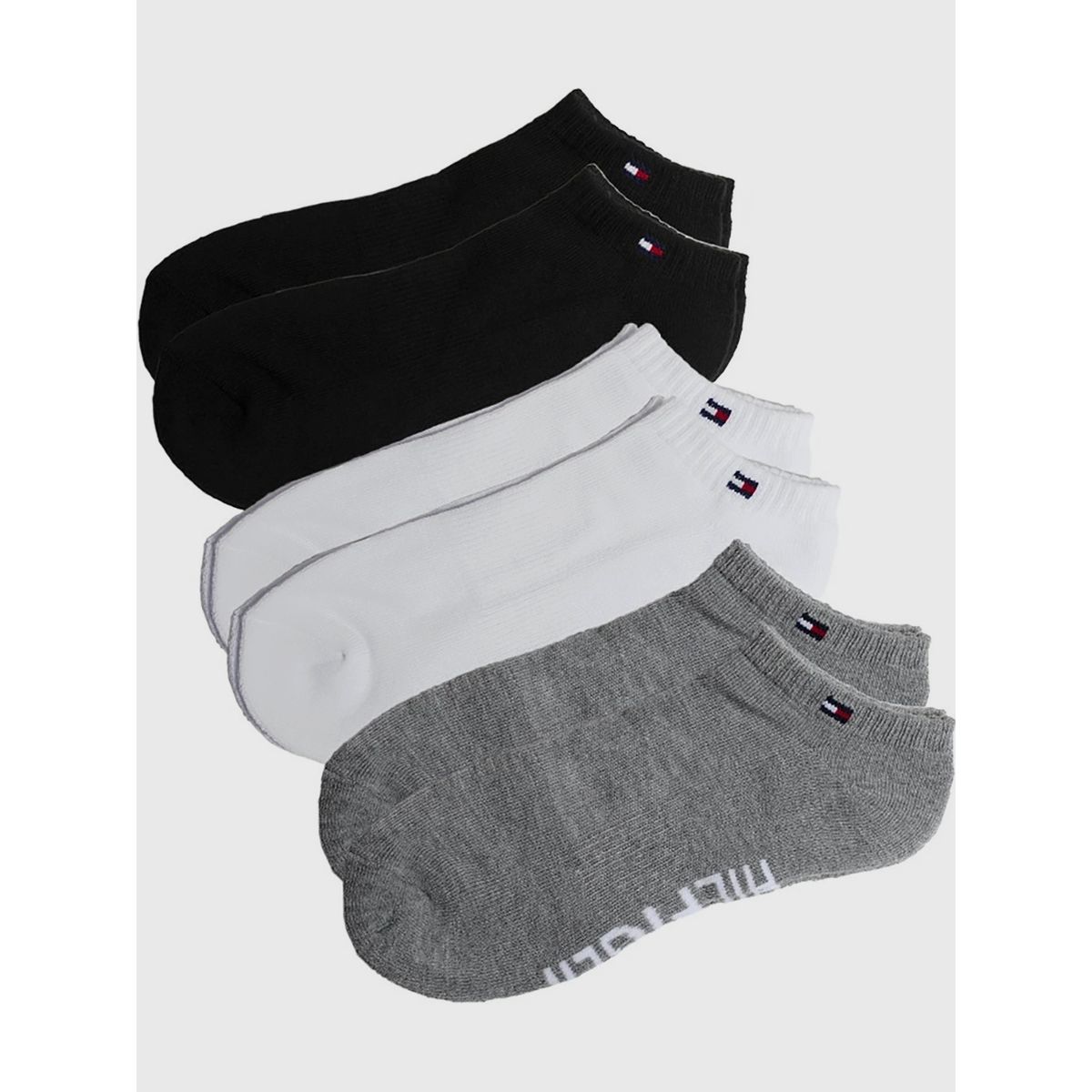 TOMMY HILFIGER - Pack De 6 Pares De Calcetines Invisibles Multicolor Tommy Hilfiger