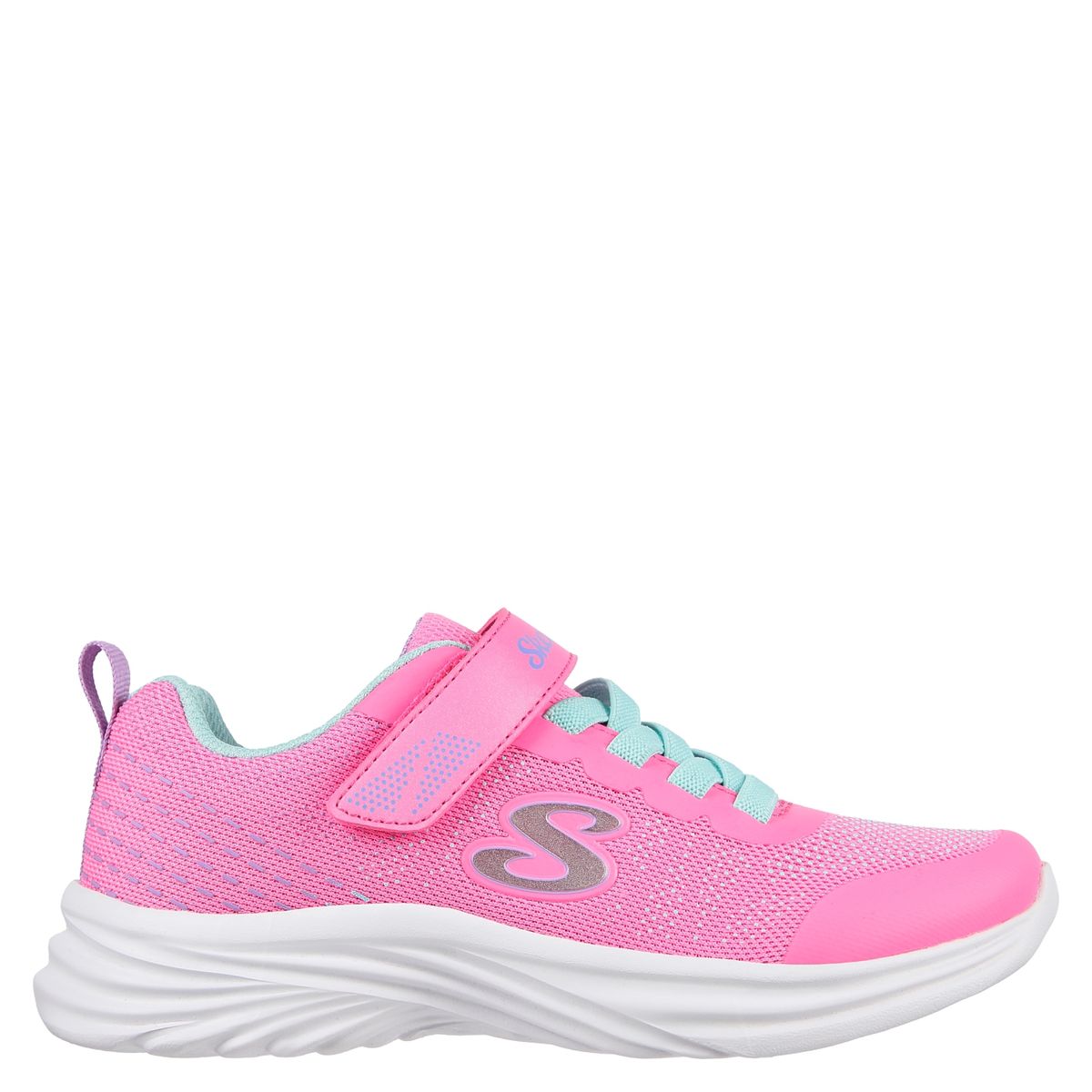 SKECHERS - Zapatilla Deportiva Niña Rosada