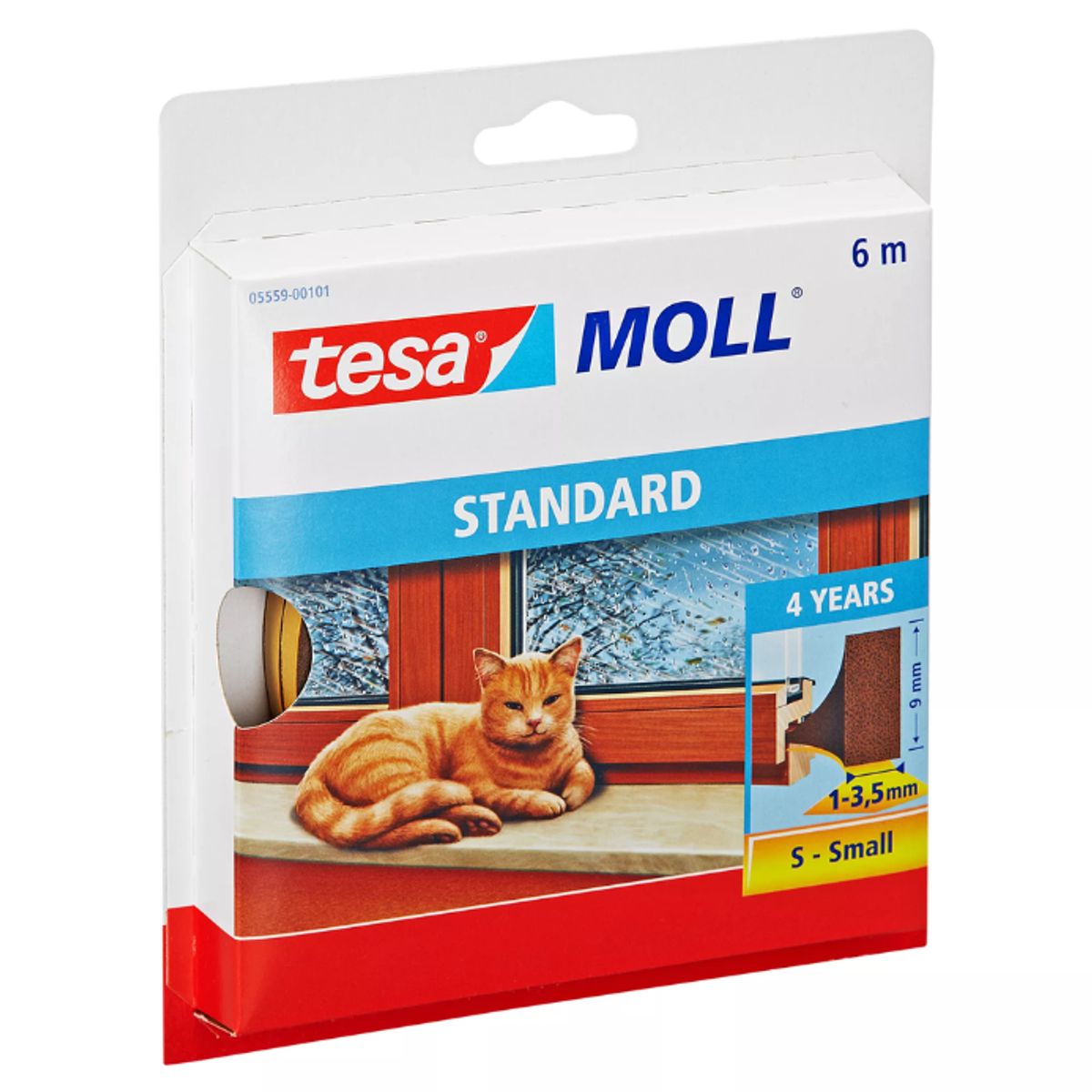 TESA - Burlete Aislante Tesa Perfil -I 9mm x 6m