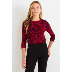 ASH - Polera Manga Larga Mujer Rojo