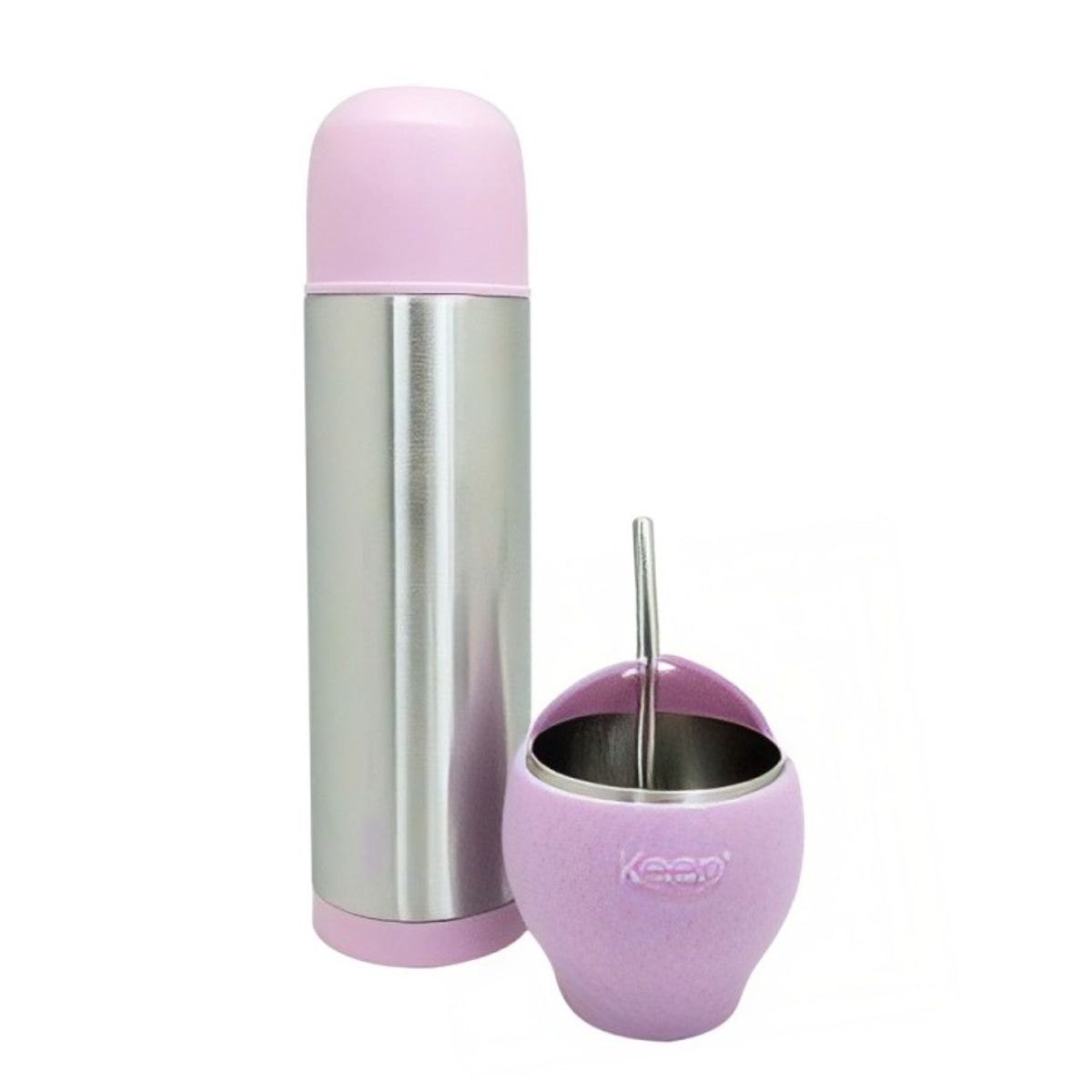 KEEP - SET MATE + TERMO BALA KEEP ROSA