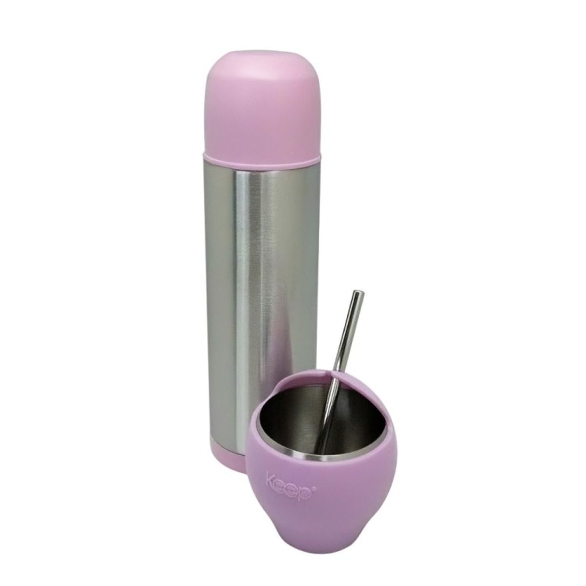 KEEP - SET MATE + TERMO BALA KEEP ROSA
