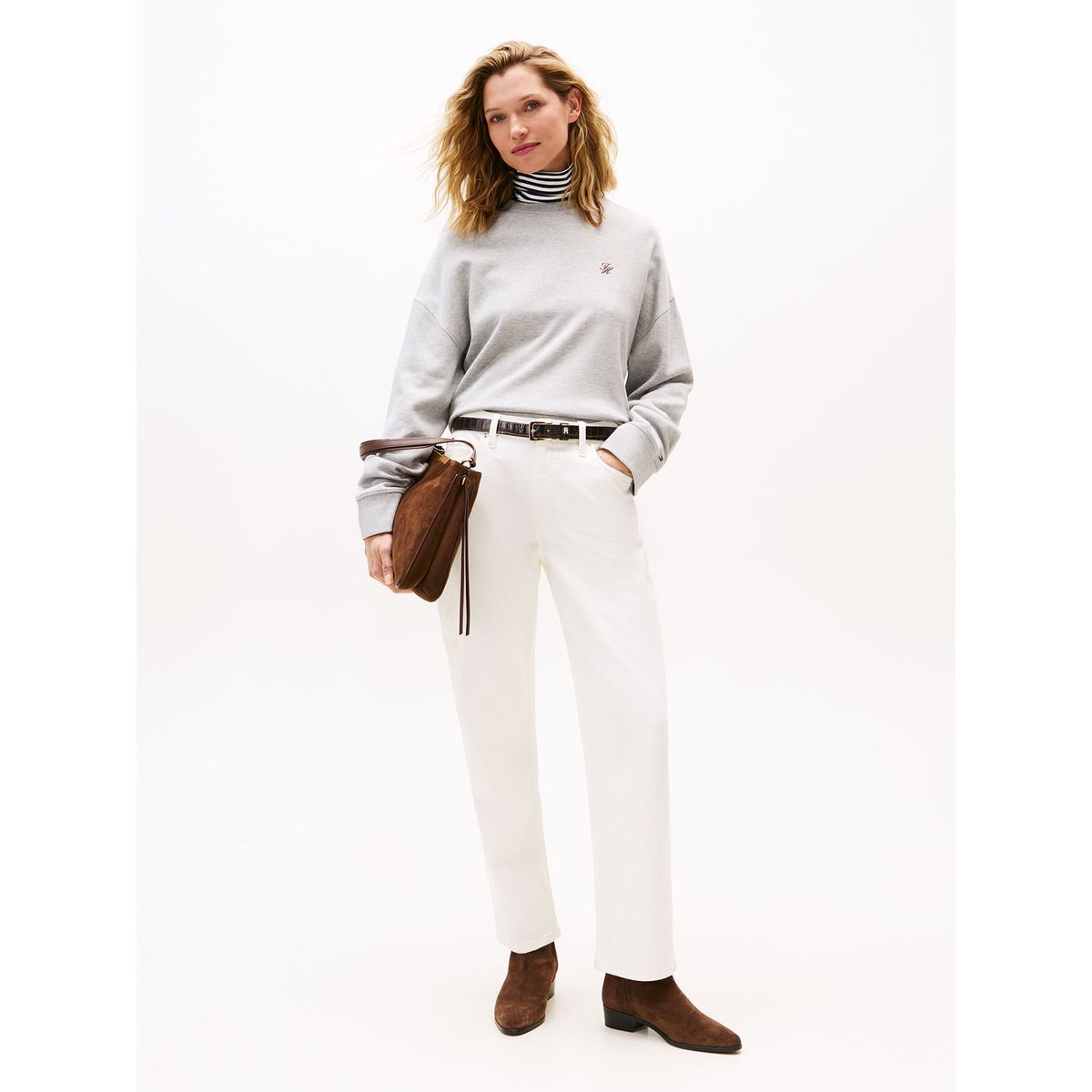 TOMMY HILFIGER - Jeans Clásico De Corte Recto Blanco Tommy Hilfiger