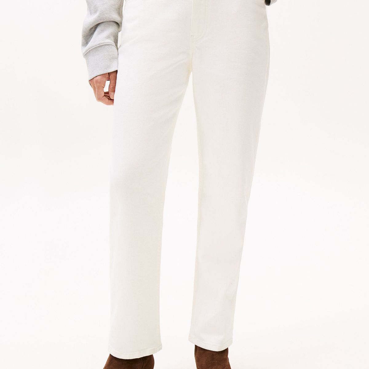 TOMMY HILFIGER - Jeans Clásico De Corte Recto Blanco Tommy Hilfiger