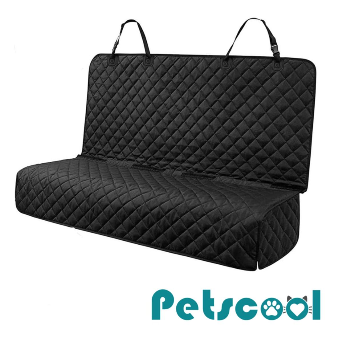 KIDSCOOL - Funda Cubre Asiento De AutoSUVCamioneta Para Mascotas Impermeable Negro
