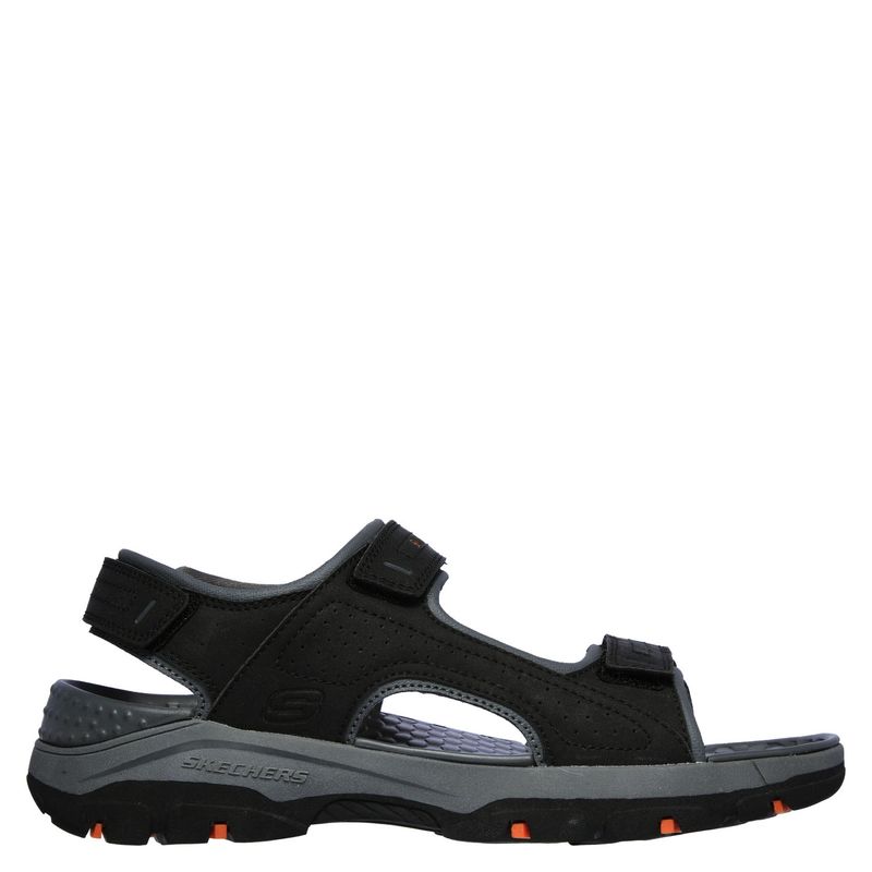 SKECHERS - Sandalia Hombre Negra
