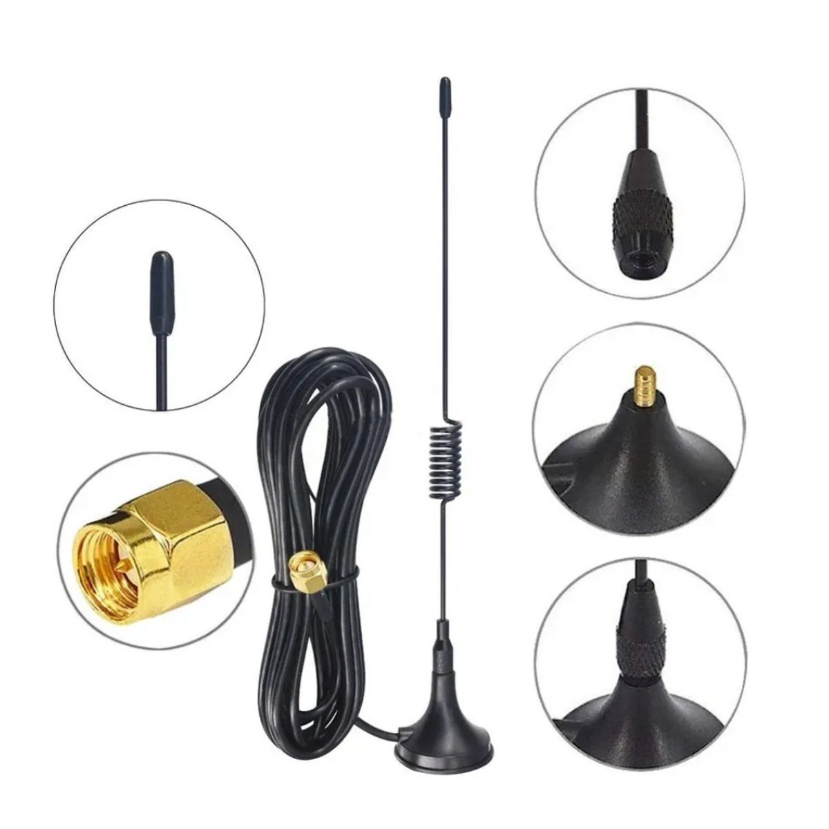 GENERICO - Antena Gsm Mejora Señal Para Equipos Rtu-5024 O Rtu-5034