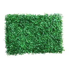 GENERICO - Pack 10 Pasto Palmeta Artificial Trebol Vetrical 60x40cm