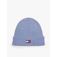 TOMMY HILFIGER - Gorro Heritage Con Logo Lila Tommy Jeans