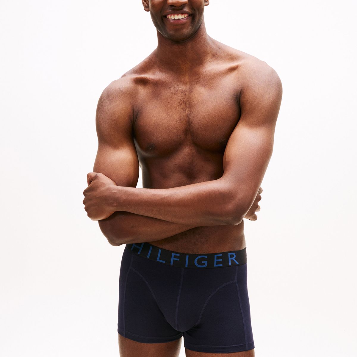 TOMMY HILFIGER - Pack De 3 Calzoncillos Trunk Con Logo Multicolor Tommy Hilfiger
