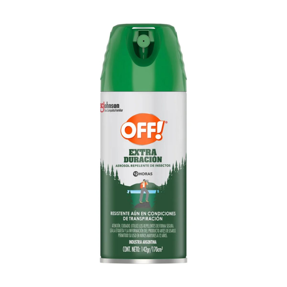 OFF - Repelente para Mosquitos OFF Extra Duración en Aerosol 131g170m3