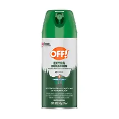 OFF - Repelente para Mosquitos Extra Duración en Aerosol 131g170m3