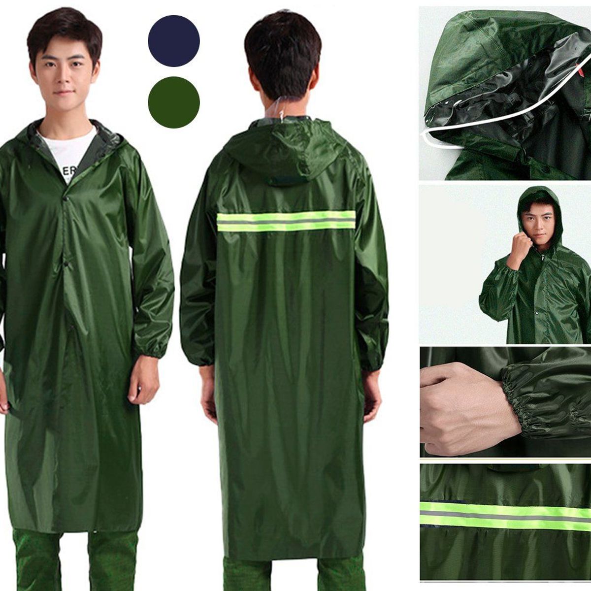GENERICO - Poncho Impermeable Pvc Resistente Capa Para La Lluvia