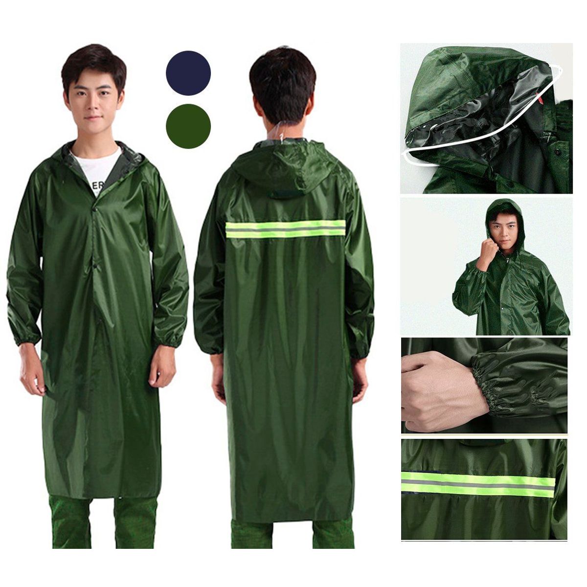GENERICO - Poncho Impermeable Pvc Resistente Capa Para La Lluvia