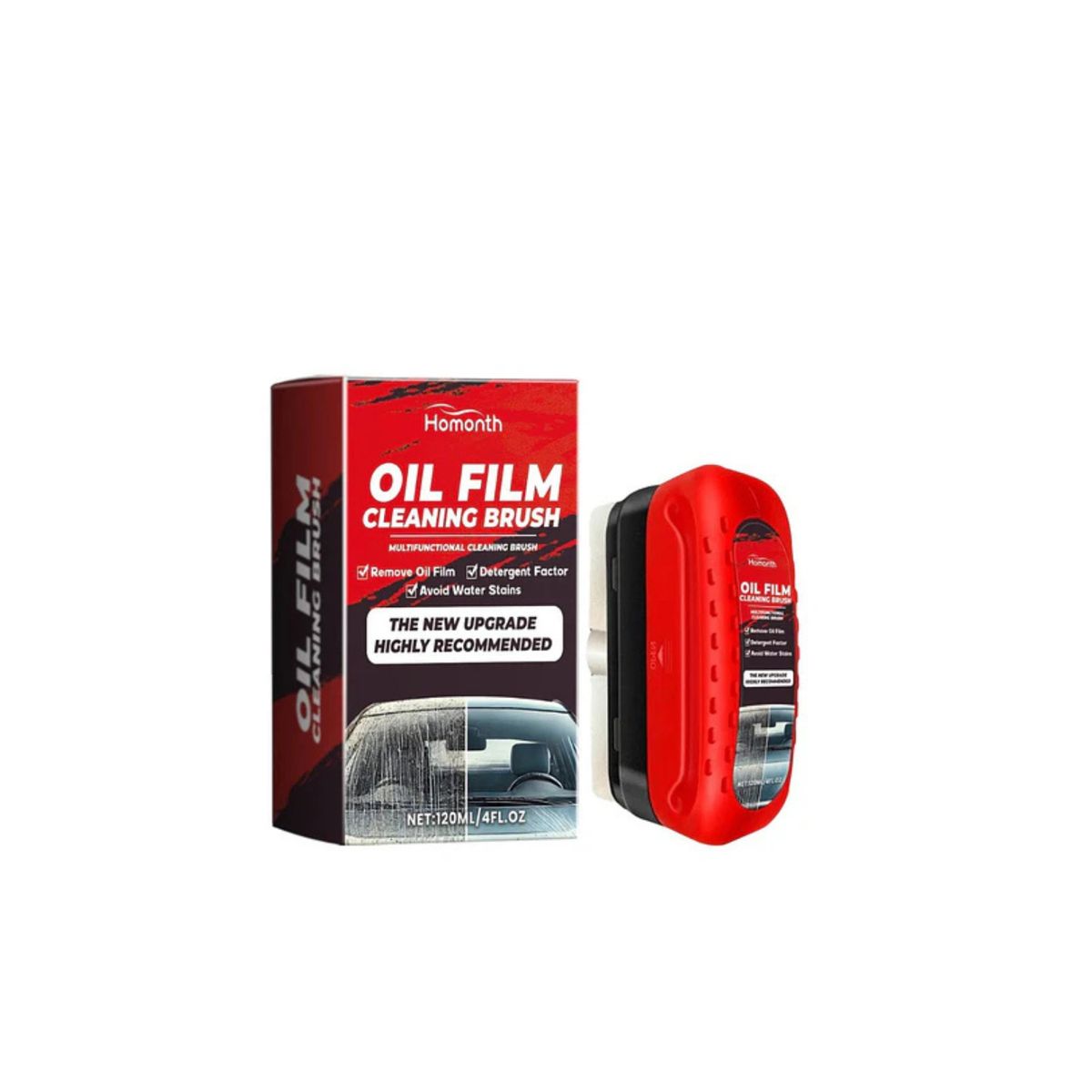 GENERICO - Cepillo Limpiador Multifuncional Para Vidrios De Auto