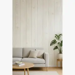 GENERICO - PAPEL MURAL AUTOADHESIVO MADERA GRIS RAYAS VERDES– PACK 3 ROLLOS 18m2