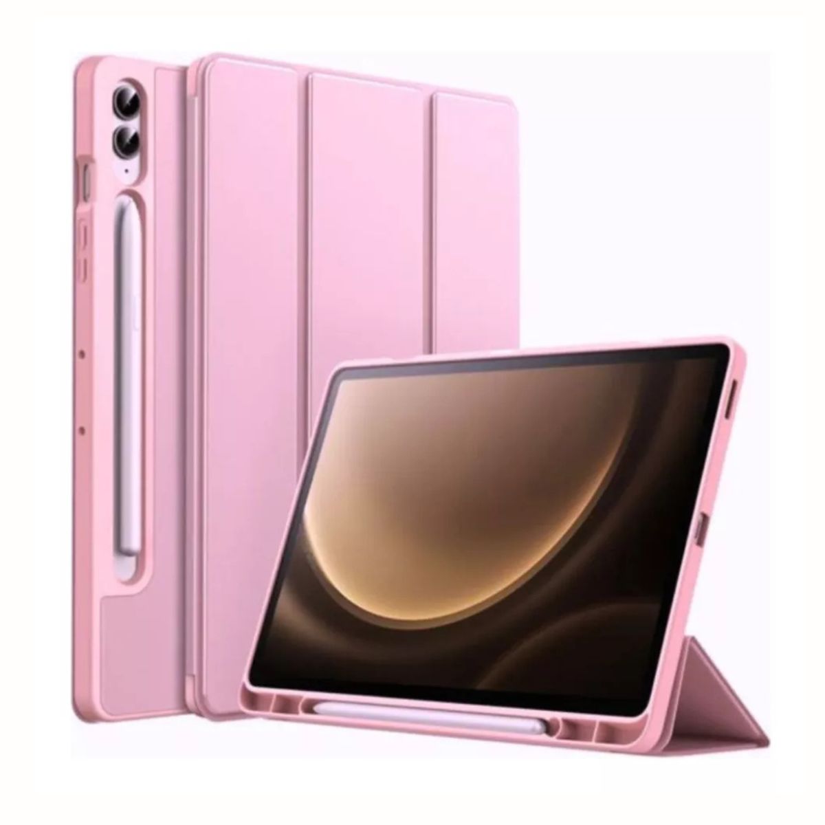 GENERICO - Funda Smart Cover Para Tablet Samsung Tab S9+ Plus / S9 Fe 12.4
