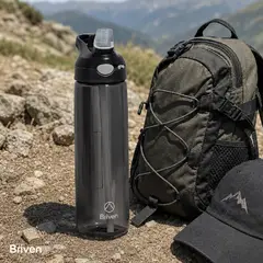 GENERICO - Botella Plástica Tritan Outdoor Libre de BPA 750 ml Briven Kiosclub