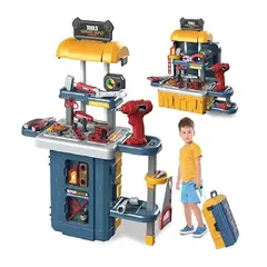 GENERICO - Maleta De Juegos 3 En 1 - Set De Herramientas Para Niños