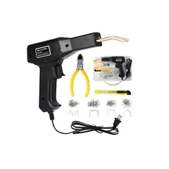 TASBEL - Pistola Soldadora Plastico Electrica 100W Reparacion Paragolpes Auto Kayak Juguetes Herramienta