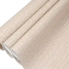 GENERICO - PAPEL MURAL AUTOADHESIVO ESTEREOGRAMA BEIGE – PACK 3 ROLLOS 18m2