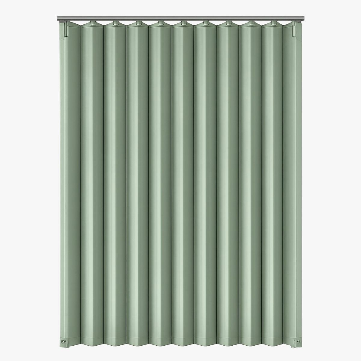 DECORAWOOD SPA - Cortina de Madera Hangaroa Separador 250x180 cm Verde Pastel
