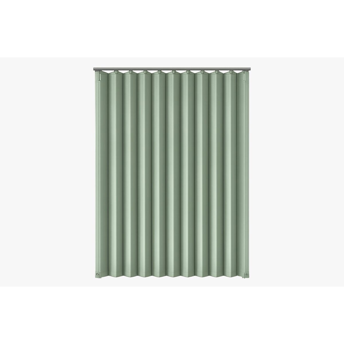 DECORAWOOD SPA - Cortina de Madera Hangaroa Separador 250x180 cm Verde Pastel