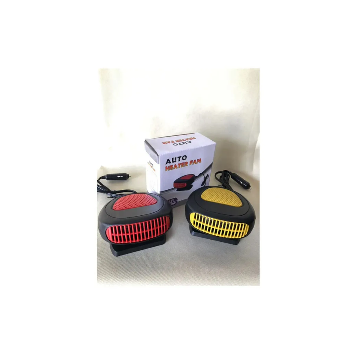 GENERICO - Calefactor Para Autos 12v 300w Ventilador Auto - Rojo