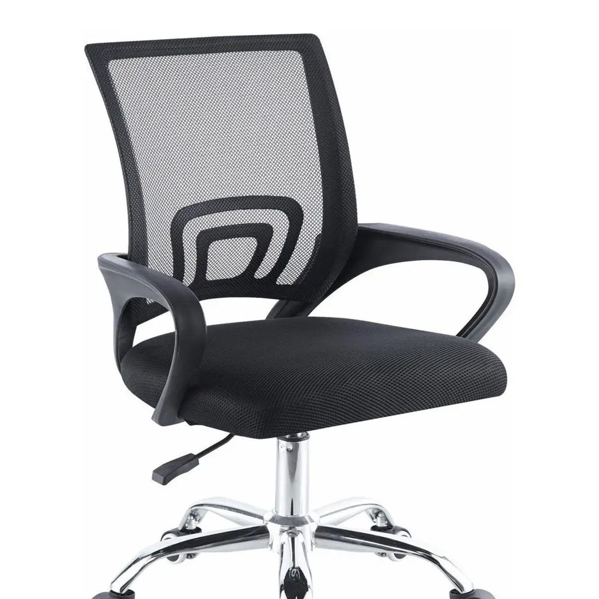 GENERICO - Silla Ergonomica Mesh Nay Giratoria Oficina Negra