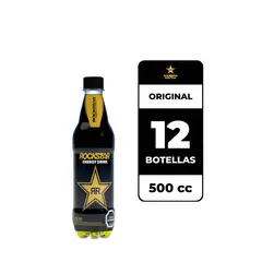 ROCKSTAR - 12x Bebida Energética 500cc