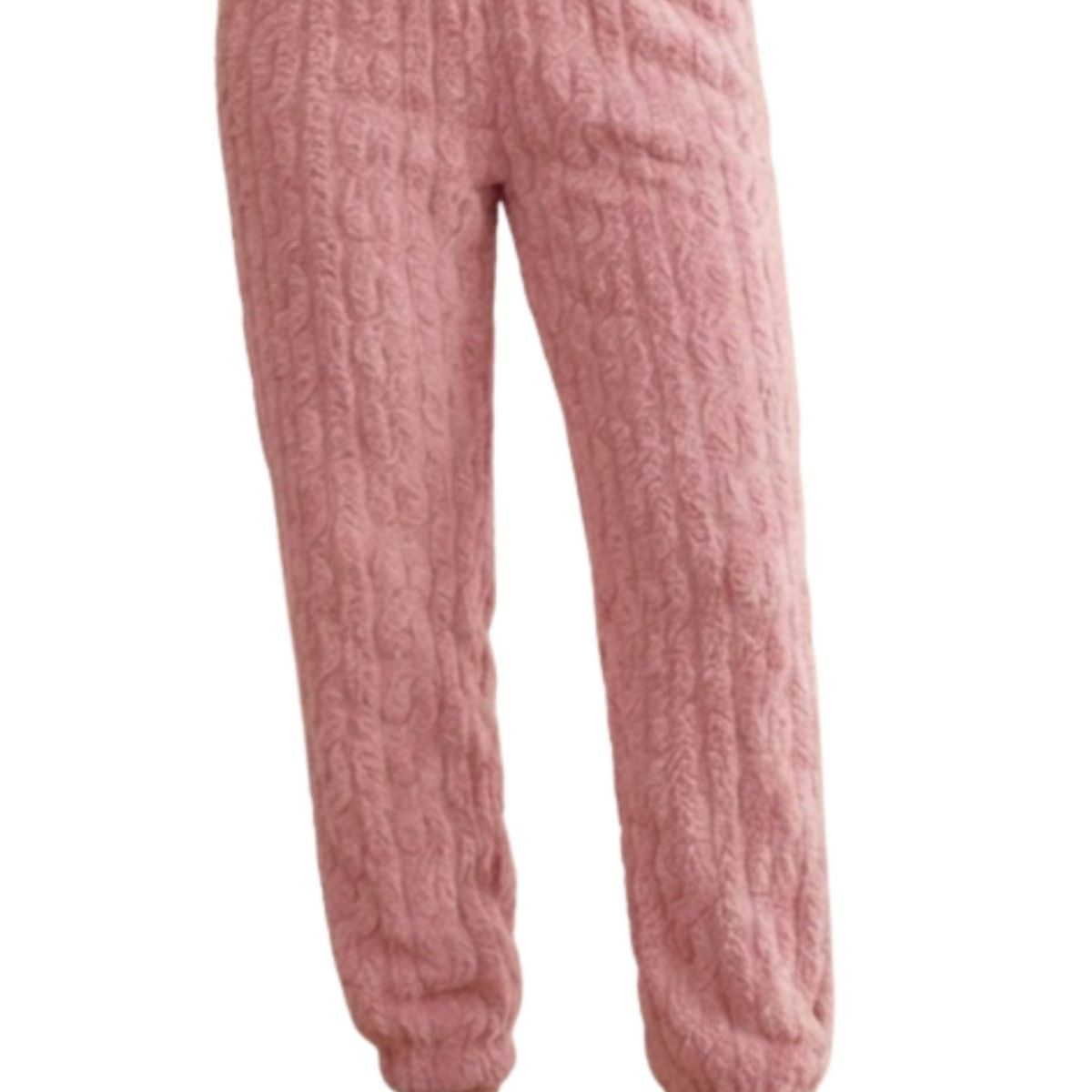 LOOK SHOP - Pijama Pantalón De Dormir Polar Invierno Mujer, Hombre 1085