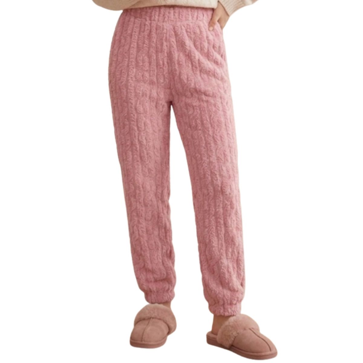 LOOK SHOP - Pijama Pantalón De Dormir Polar Invierno Mujer, Hombre 1085