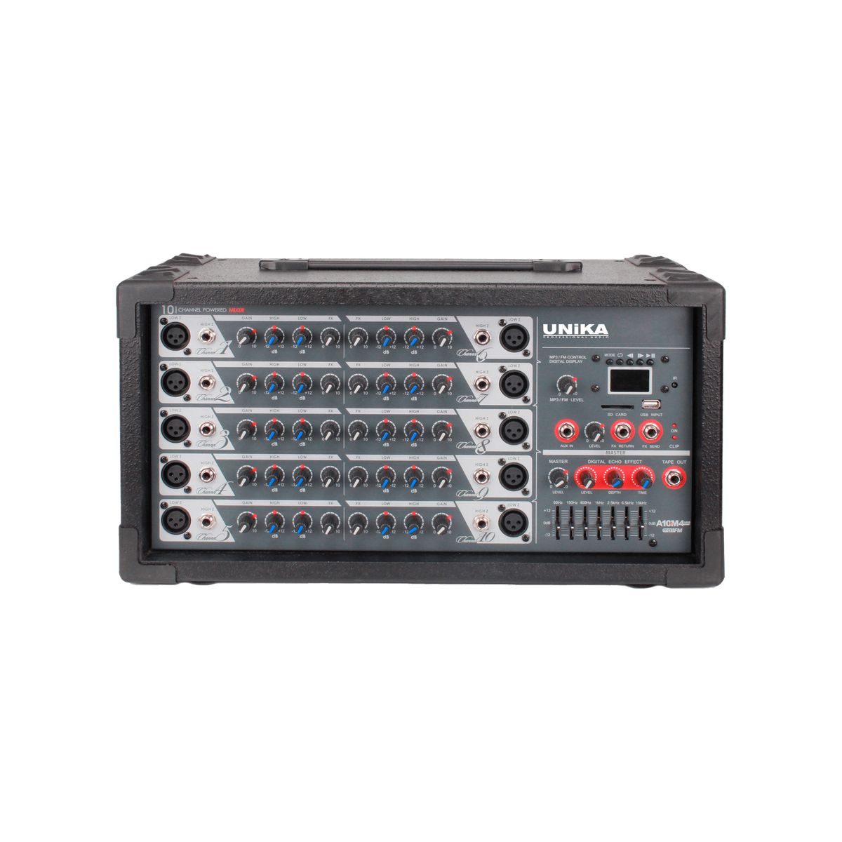 GENERICO - Consola Power Mixer UNIKA A10M4 USB