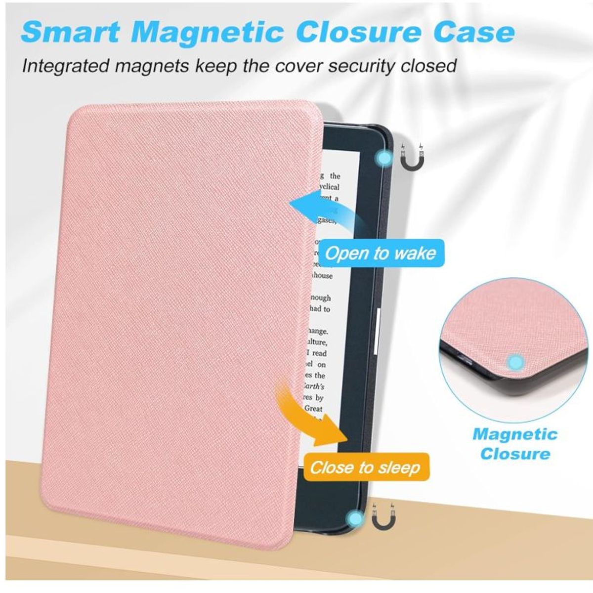 GENERICO - Funda Carcasa Para Kobo Libra Colour 2024 7 Premium Rosado