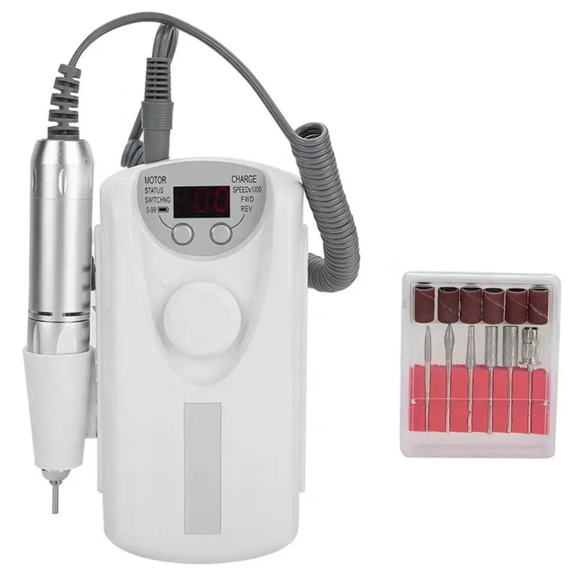 GENERICO - Torno Dremel Profesional Uñas Eléctrico Manicure Y Pedicura Pulidor