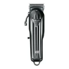 GENERICO - Máquina Profesional Corta Pelo Vgr V-282 Inalambrica Negro