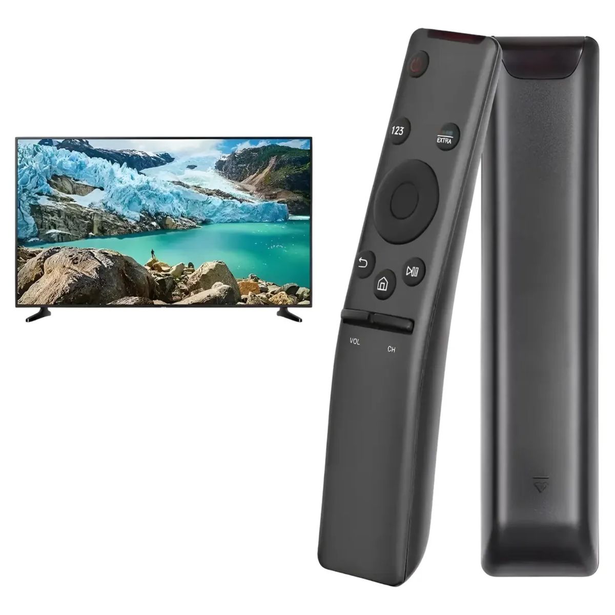 GENERICO - Control Remoto Para Samsung 4k Smart Tv Bn59 Curvo Ue Un65ku