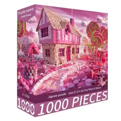 GENERICO - Rompecabezas Candy House Puzzle 1000 Piezas